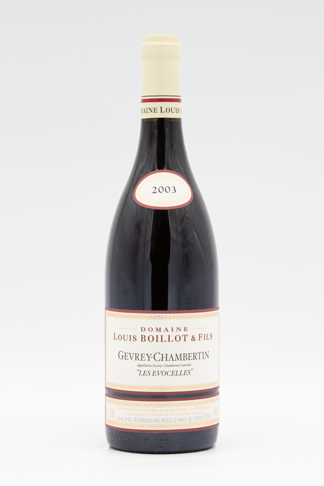 L. Boillot Gevrey-Chambertin Les Evocelles 2003
